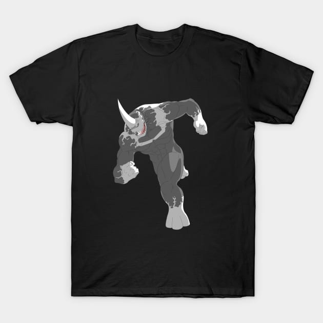 Symbiot Rhino T-Shirt by Sam_Gs_Art